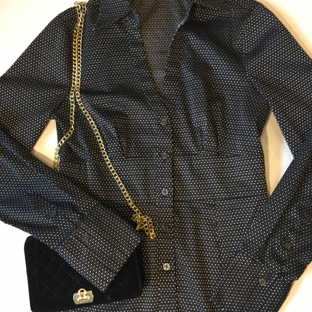 Express button up blouse.